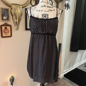 Babydoll Poka Dot Dress